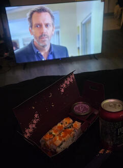 “you watch House??”